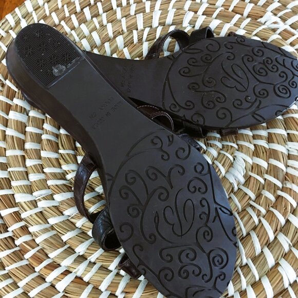 Bundle Brighton Sandals Sz 8 Thong Sandals Leather - Picture 10 of 12